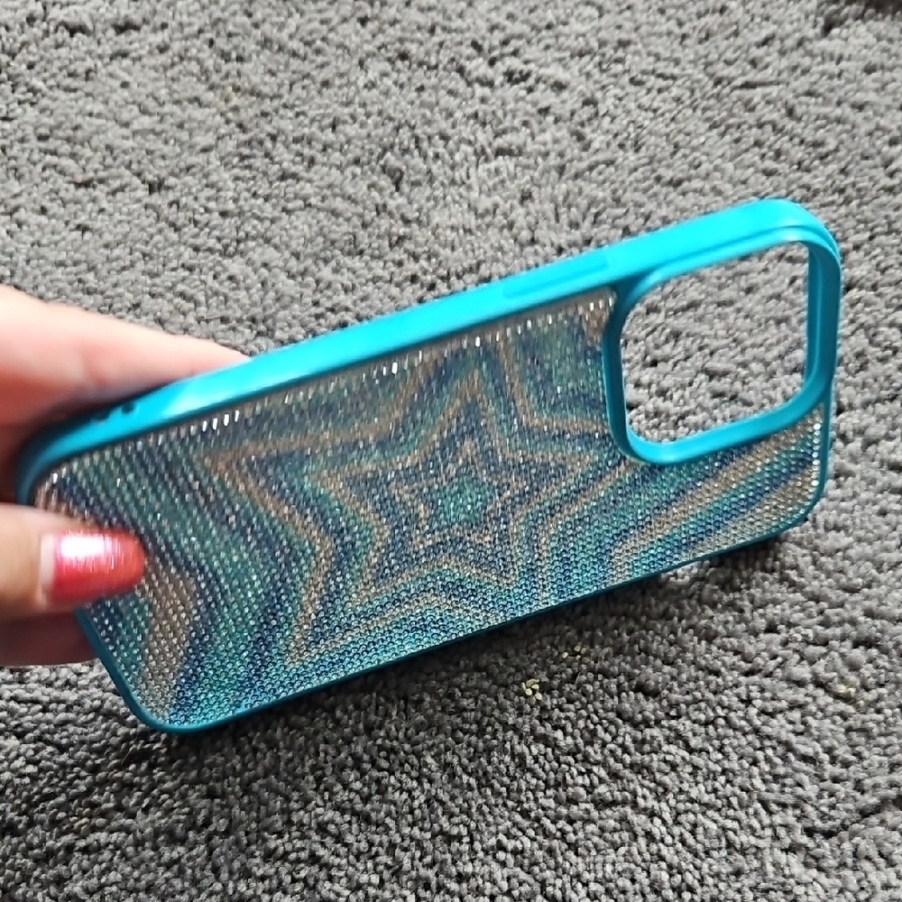 Blue Star Pattern Phone Case 14pro Max‎ - Picture 3 of 6